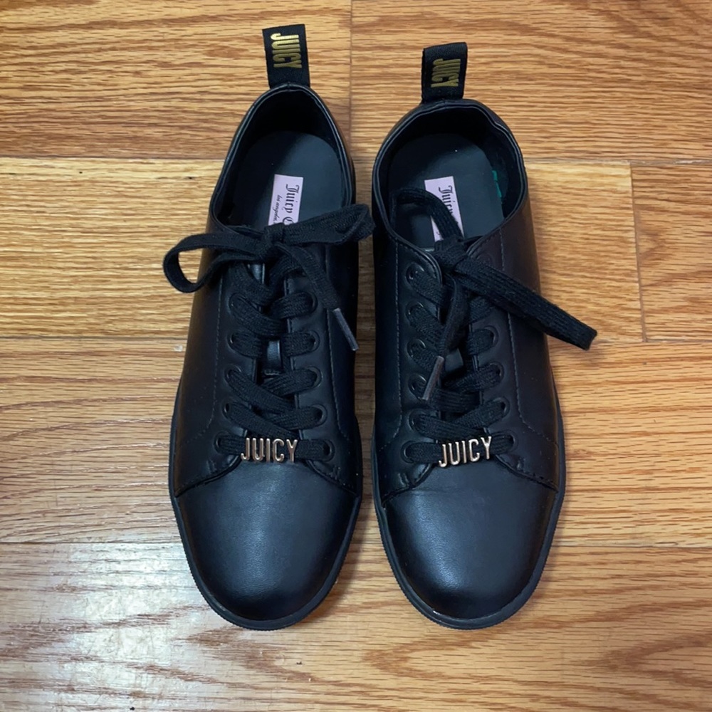 Juicy Couture Faux Leather Sneakers